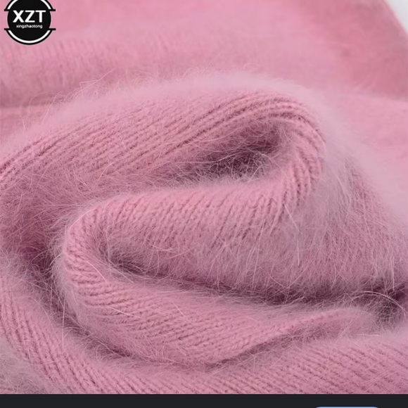 Fashion Nova Pink Fuzzy Midi Dress - Picture 7 of 8